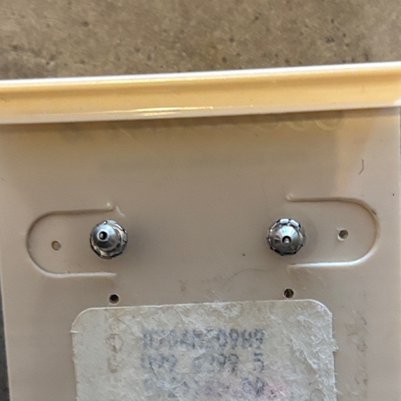 Vintage Collection 2 Mint Green Acrylic Earrings Nwots - Picture 3 of 7